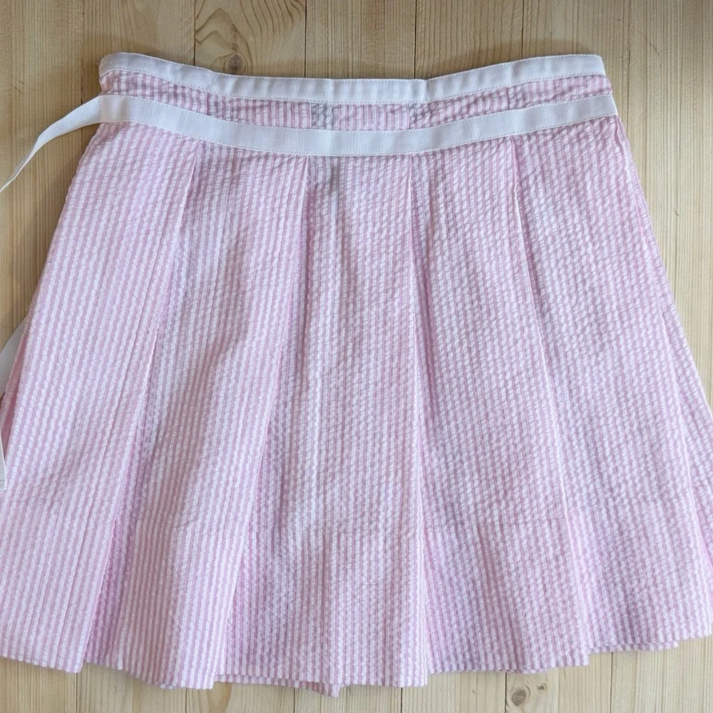 Ralph Lauren Pink and White Pleated Skirt Size 3t Great Condition Preppy Classic